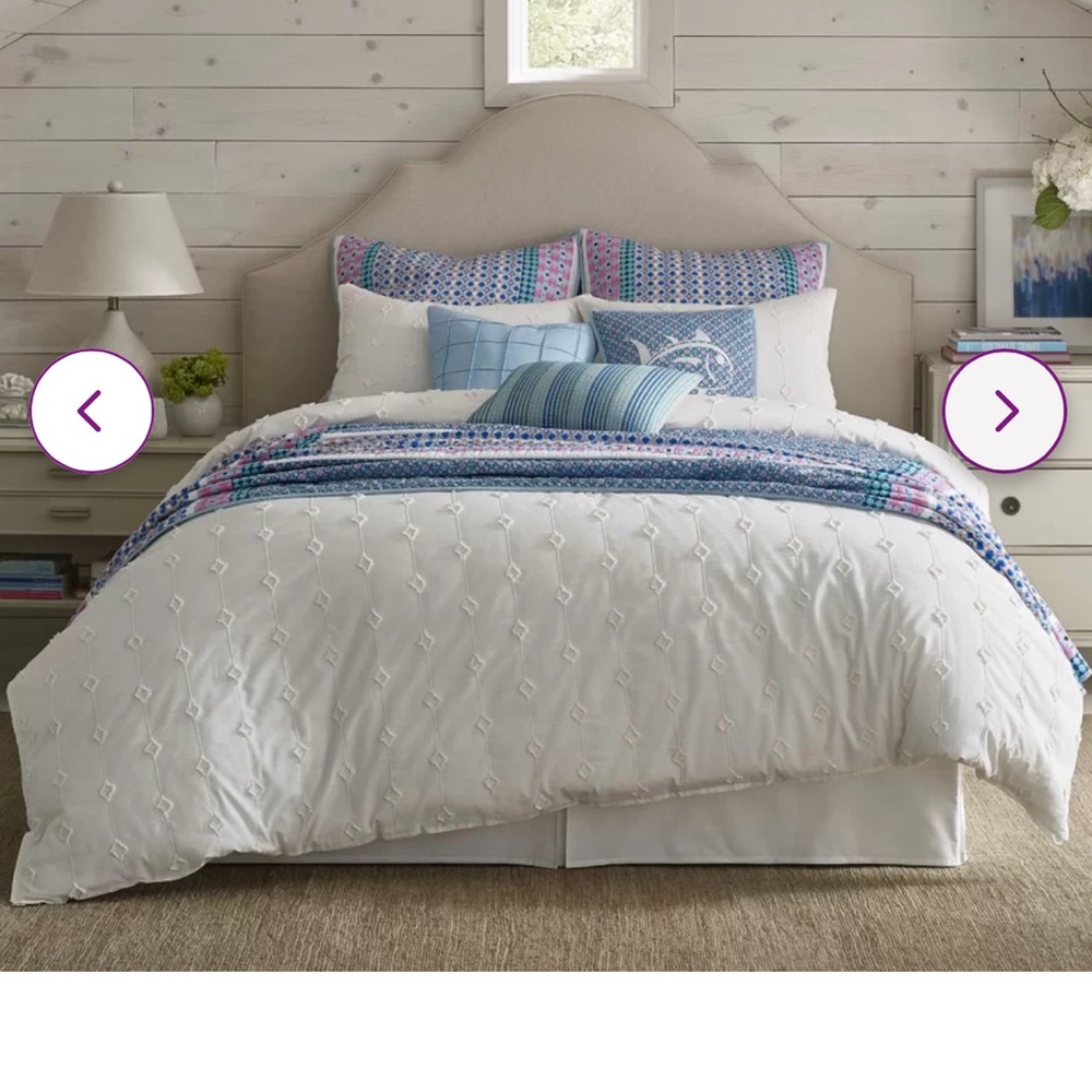 NWB Southern Tide Stowaway Full White Set